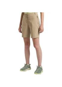 Shorts Jack Wolfskin "HIKEOUT SHORTS W", Damen, Gr. 38, Normalgr&ouml;&szlig;en, hazelwood, Obermaterial: 86% Polyamid, 14% sonstige Fasern; Futter: 100% Polyester, Hosen Shorts