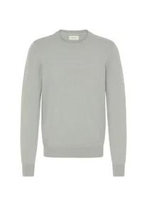 Strickfleece-Pullover Blend "Strickpullover BHBRYAN", Herren, Gr. M, grau (griffin), Obermaterial: 70% Baumwolle CO. 30% Nylon NY., Pullover