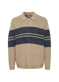 Strickfleece-Pullover Blend "Strickpullover BHPullover", Herren, Gr. L, gr&uuml;n (otter), Obermaterial: 28% Nylon NY. 26% Polyester PES. 23% Polyacryl PAN. 21% Viskose CV. 2% Elasthan EL., Pullover