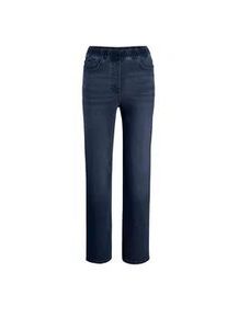Stretch-Jeans GOLDNER "Bequeme Jeanshose VERA", Damen, Gr. 38, N-Gr, blau (marine), Obermaterial: 83% Baumwolle CO. 15% Polyester PES. 2% Elasthan EL., Jeans