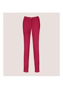 Madeleine Mode Regular-fit-Jeans MADELEINE "Jeans Mid Waist Skinny-Hose mit Fransen", Damen, Gr. 40, N-Gr, grau, Obermaterial: 92% Baumwolle CO. 6% Polyester PES. 2% Elasthan EL., Jeans