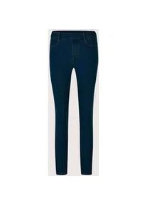 Madeleine Mode Regular-fit-Jeans MADELEINE "Jeggings Denim-Leggings mit Schlupfbund", Damen, Gr. 40, N-Gr, blau (dunkelblau), Obermaterial: 57% Baumwolle CO. 21% Lyocell CLY. 17% Polyester PES. 5% Elasthan EL., Jeans