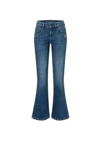 Bootcut-Jeans Gang "94MEDINA BOOTCUT", Damen, Gr. 29, L&auml;nge 32, vintage blau, Denim/Jeans, Obermaterial: 98% Baumwolle, 2% Elasthan, ausgestellt lang, Jeans