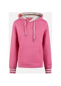 Kapuzenpullover SALZHAUT "Hoodie VERDADDERT", Damen, Gr. XS, rosa (blossom), Obermaterial: 65% Baumwolle CO. 35% Polyester PES., Pullover Kapuzenpullover