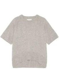 Strickpullover MOSHI MOSHI MIND "moshi moshi mind Sweater amber", Damen, Gr. M, beige melange, Obermaterial: 100% Wolle, Pullover Strickpullover