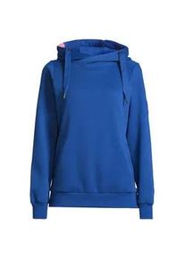Kapuzenpullover SALZHAUT "Hoodie S&Uuml;NN", Damen, Gr. S, blau (ultramarine), Obermaterial: 55% Baumwolle CO. 45% Polyester PES., Pullover Kapuzenpullover