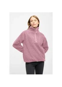 Fleecejacke Derbe "Kuschelby Troyer", Damen, Gr. 34, coral blush, Obermaterial: 100% Polyester, Basic, normal, Jacken Fleecejacke, Fleecepullover, Halfzip, warm, gem&uuml;tlich