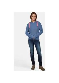 Kapuzenpullover SALZHAUT "Hoodie Task", Damen, Gr. S, blau (ice blau), Obermaterial: 100% Baumwolle CO., Pullover Kapuzenpullover