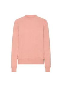 Longpullover oxmo "Sweater OXMILLE", Damen, Gr. XXL, braun (cameo braun melange), Obermaterial: 55% Polyester PES. 45% Baumwolle CO., Pullover Longpullover