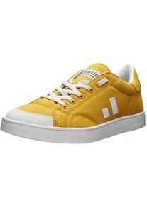 Sneaker Ethletic "Active Lo Cut", Damen, Gr. 37, gelb (mustard gelb, just wei&szlig;), Obermaterial: 100% Baumwolle; Futter: 100% Baumwolle; Decksohle: 100% Baumwolle; Sohle: 100% Naturkautschuk, Schuhe Sneaker, Keine Angabe