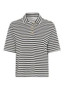 Poloshirt Brax "Style CARA S", Damen, Gr. 44, navy, 67% Viskose, 26% Polyester, 7% Elasthan, Shirts