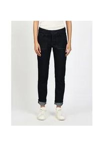 Boyfriend-Jeans Gang "Gang Jeans Boyfriend 94NICA WORKER", Damen, Gr. 30, blau, Denim/Jeans, 98% Baumwolle, 2% Elasthan, Jeans