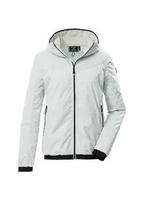 Funktionsjacke Killtec "KOS 22 WMN JCKT", Damen, Gr. 40, graugr&uuml;n, Obermaterial: 100% Polyester;Futter: 100% Polyester, Jacken Funktionsjacke, Superleichte, wasserdichte Damenjacke, verstaubar, atmungsaktiv