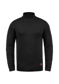 Rollkragenpullover Blend "BHLatif", Herren, Gr. 3XL, schwarz, Feinstrick, 50% Baumwolle, 50% Polyacryl, unifarben, regular fit, ohne Ausschnitt, eingesetzt, Pullover Rollkragenpullover, Feinstrick Pullover mit Rollkragen