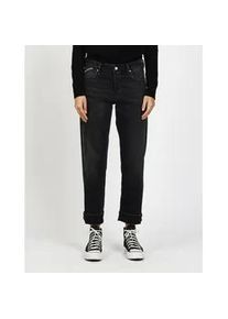 Comfort-fit-Jeans Gang "Gang Jeans Straight Fit 94THELMA", Damen, Gr. 27, schwarz, 98% Baumwolle, 2% Elasthan, Jeans