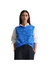 Marc O'Polo Strickpullover MARC O'POLO DENIM "aus softem Schurwolle-Mix", Damen, Gr. S, pale cobalt, Obermaterial: 55% Wolle, 45% Polyester, unifarben, Rundhals, Pullover Strickpullover