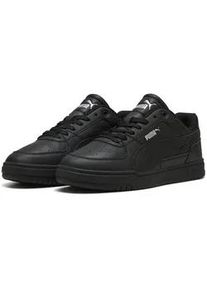 Sneaker Puma "Caven III Sneakers Erwachsene", Herren, Gr. 42, schwarz silber wei&szlig; metallic, Obermaterial: Textil, Synthetik; Futter: Textil; Innensohle: Keine Angabe; Laufsohle: Gummi, Schuhe Sneaker