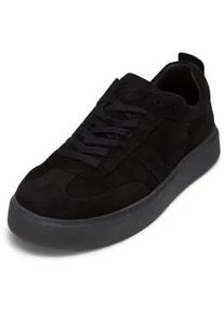 Marc O'Polo Sneaker MARC O'POLO "aus ge&ouml;ltem Veloursleder", Herren, Gr. 43, schwarz, Obermaterial: 100% Leder (Rind), unifarben, Schuhe Sneaker
