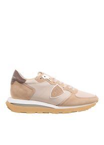 Philippe Model Low-Top Sneaker - Tropez Haute Low Woman - Gr. 42 (EU) - in Beige - f&uuml;r Damen