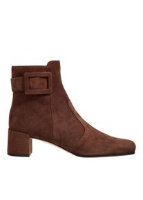 Roger Vivier Stiefeletten - Polly Boots 45 - Gr. 41 (EU) - in Braun - f&uuml;r Damen