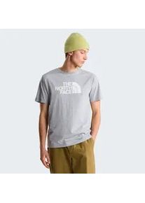 T-Shirt The North Face "M EVOLUTION HALF DOME REGULAR SHORT SLEEVE TEE", Herren, Gr. XXL, tnf pale grau heather, tnf wei&szlig;, Obermaterial: 85% Baumwolle, 15% Polyester, Shirts T-Shirt, sportliche Passform, kurze &Auml;rmel, f&uuml;r Sportmode und Outdoormode