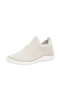 Slip-On Sneaker Remonte, Damen, Gr. 42, hellbeige, Nubuklederimitat, Textil, Schuhe Slip-On Sneaker, Schlupfschuh, Slipper, Barfu&szlig;schuh mit herausnehmbarer Einlage