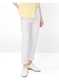Brax Damen Five-Pocket-Hose Style MARY WHITE, denim wei&szlig;, Gr. 36