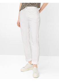 Brax Damen Five-Pocket-Hose Style MARY WHITE, wei&szlig;, Gr. 36