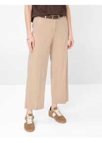 Brax Damen Culotte Style MAINE S ALMOND, Beige, Gr. 34