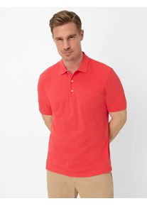 Brax Herren Polo Style PETE hibiscus, Rot, Gr. L