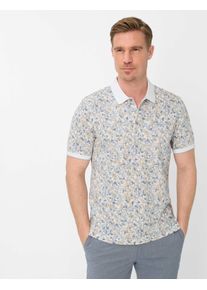 Brax Herren Polo Style PETE white, wei&szlig;, Gr. L