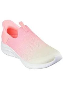 Slip-On Sneaker Skechers "ULTRA FLEX 3.0-BEAUTY BLEND", Damen, Gr. 40, apricot, hellgelb, Textil, Schuhe, Slipper, Freizeitschuh mit bequemer Air-Cooled Memory Foam