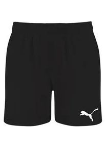 Badeshorts Puma, Herren, Gr. XS, N-Gr, schwarz, Web, Polyester, unifarben, Badehosen Badeshorts, mit zeitlosem Design