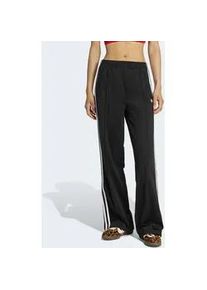 Sporthose Adidas ORIGINALS "FB LOOSE TP", Damen, Gr. L (21/22), K-Gr, schwarz, wei&szlig;, Obermaterial: 100% Polyester, Hosen Sporthose, Firebird Loose Sporthose, l&auml;ssig geschnitten