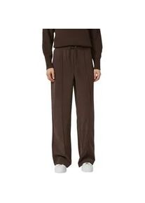 Stoffhose s.Oliver, Damen, Gr. 34, N-Gr, coffee braun, Web, Obermaterial: 93% Polyester, 7% Elasthan. Futter: 100% Polyester, unifarben, gerade lang, Hosen Stoffhose, mit B&uuml;gelfalte und Kordelzug