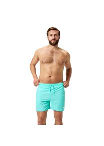 Badeshorts Speedo "ESSENTIALS WATERSHORT 16" DKGRN", Herren, Gr. XS, N-Gr, blau, Obermaterial: 100% Nylon, Badehosen Badeshorts, schnell trocknend