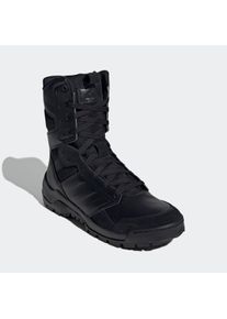 Stiefel adidas Performance "GSG-9.2024 STIEFEL", Damen, Gr. 45, schwarz (core schwarz, core schwarz, core schwarz), Leder, Textil, Schuhe Stiefel, Outdoorschuh, Einsatzstiefel