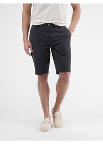 Bermudas Lerros "Stretch-Bermuda, Comfort Fit", Herren, Gr. 32, blau (blau night), 98% Baumwolle, 2% Elasthan, Hosen Bermudas