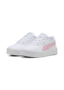 Sneaker Puma "CARINA 3.0 BLURRY DREAMS PS", M&auml;dchen, Gr. 32, Puma wei&szlig;, rose mauve, cool weather, Schuhe Sneaker