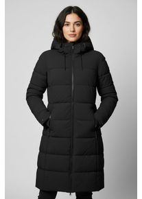 Wintermantel Killtec "KOW 56 WMN QLTD CT", Damen, Gr. 42, schwarz, Obermaterial: 100% Polyester. Futter: 100% Polyester. Wattierung: 100% Polyester, M&auml;ntel Wintermantel, sportlicher Stil, mit weicher F&uuml;tterung, mit regulierbarer Kapuze