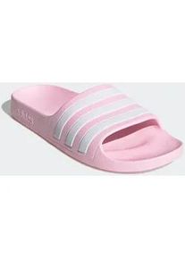 Badesandale Adidas SPORTSWEAR "AQUA ADILETTE", M&auml;dchen, Gr. 29, rosa (clear pink, ftwr wei&szlig;, clear pink), Synthetik, Schuhe Badelatschen Pantolette, Badelatschen, f&uuml;r Kinder und Jugendliche