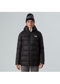 Daunenmantel The North Face "W HYALITE DOWN PARKA", Damen, Gr. L, tnf schwarz, Obermaterial: 100% Nylon. Wattierung: 100% Daunen, M&auml;ntel Daunenmantel, mit 600er-Daunenf&uuml;llung, mit angeschnittener Kapuze