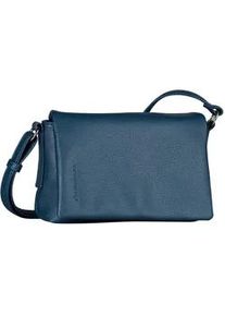 Umh&auml;ngetasche Tom Tailor "Lissi", Damen, Gr. B/H/T: 22cm x 15cm x 7,5cm, blau, Polyurethan, clean, gepflegt, gepr&auml;gtes Muster, unifarben, Taschen Umh&auml;ngetasche, besonders weiches Material l&auml;ssig fallend mit trapzf&ouml;rmigen Schnitt