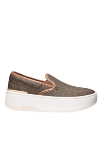 Michael Kors Slipper & Pantoletten - Dottie Slip On - Gr. 38 (EU) - in Braun - f&uuml;r Damen