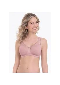 Gemoldeter BH Anita SINCE 1886 "Clara", Damen, Gr. 95, Cup E, rosa (rosewood), Microtouch, Obermaterial: 80% Polyamid, 20% Elasthan, Mesh, Netz, leicht transparent, matt, unifarben, Basic, figurumspielend, BHs, Cup C-G, mit Print, entlastende Komforttr&auml;ger, ohne B&uuml;gel, feminin