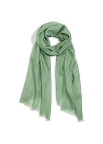 Schal aus Seide und Kaschmir Peter Hahn gr&uuml;n