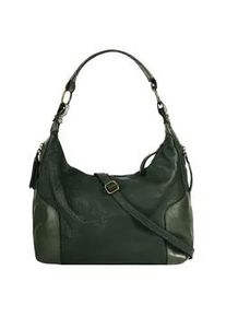 Shopper Samantha Look, Damen, Gr. B/H/T: 41cm x 30cm x 11cm onesize, gr&uuml;n, Leder, Taschen Shopper, echt Leder, Made in Italy