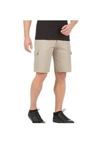 Jerseyhose TRIGEMA "TRIGEMA Cargo-Bermuda aus 100% Baumwolle", Herren, Gr. L, US-Gr&ouml;&szlig;en, beige (sand), Web, 100% Baumwolle, Hosen Jerseyhose