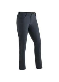 Funktionshose Maier Sports "Charlotte", Damen, Gr. 44, Normalgr&ouml;&szlig;en, grau, 91% Polyester, 9% Elasthan, Hosen Funktionshose, Damen Outdoorhose, elastische Hose mit Fleece Innenseite, Regular fit