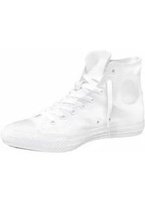 Sneaker Converse "CHUCK TAYLOR ALL STAR HI Unisex Mono", Herren, Gr. 43, wei&szlig; (wei&szlig;, monochrome), Textil, Schuhe Sneaker